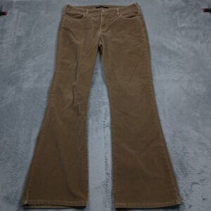 Levis 526 Jeans Womens 12 Brown Corduroy Slim Bootcut Casual Y2K Pockets